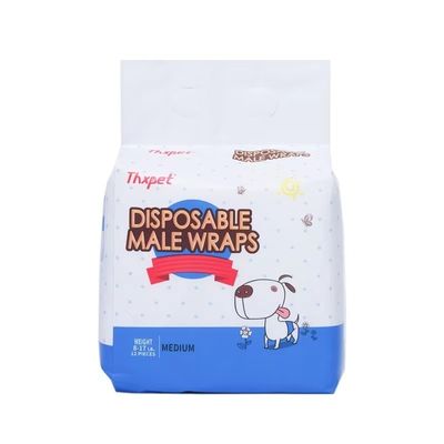 Customizable Leak Proof Disposable Pet Diaper Eco Friendly For Cats And Puppies