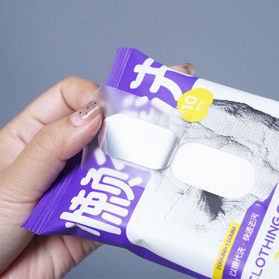Fabric Safe Clothes Cleaning Wet Wipes Multipurpose Down Coat Wet Wipes Cloth