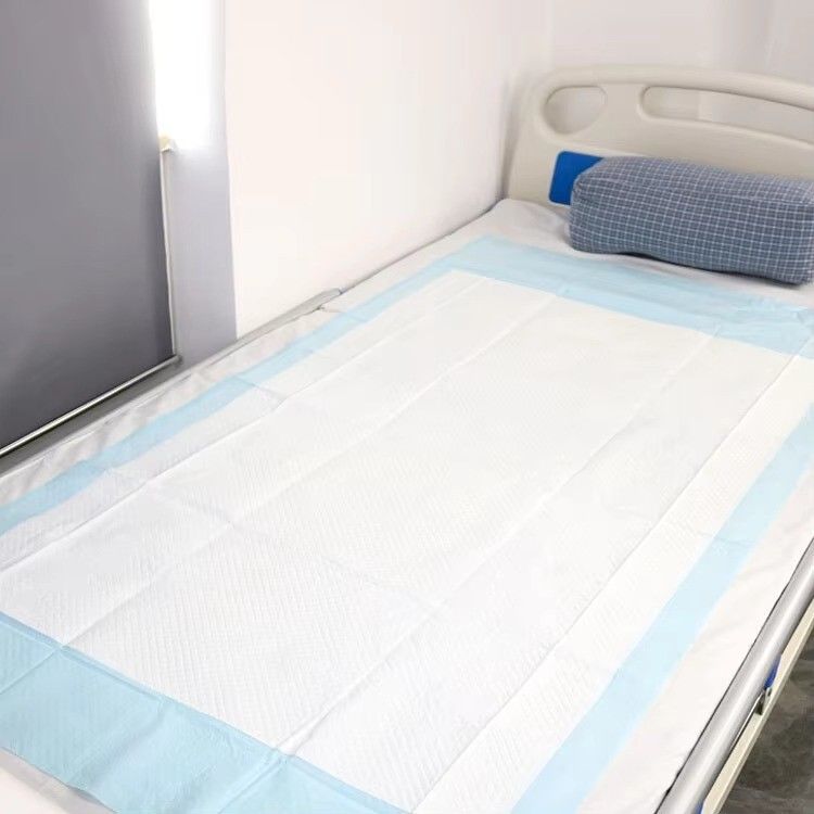 Extra Large Disposable Incontinence Bed Pads For Adults 45x60cm High Absorbency