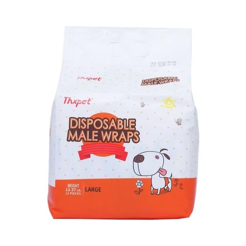 Non Woven Fabric Super Absorbent Dog Diapers Leak Proof Disposable Pet Pee Pad