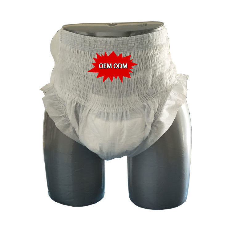 Unisex Adult Pull Up Pants Disposable Incontinence Diapers For Older Adults