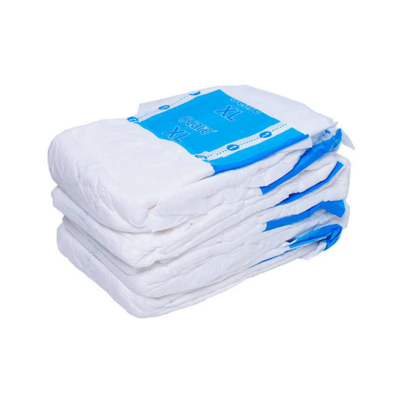 White Large Unisex Diapers Pull Up Incontinence Pants For Adults Dry Surface Absorption