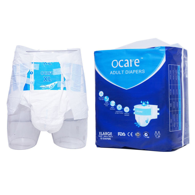 Custom Non Woven Fabric Adults Diapers Pants Incontinence Underwear