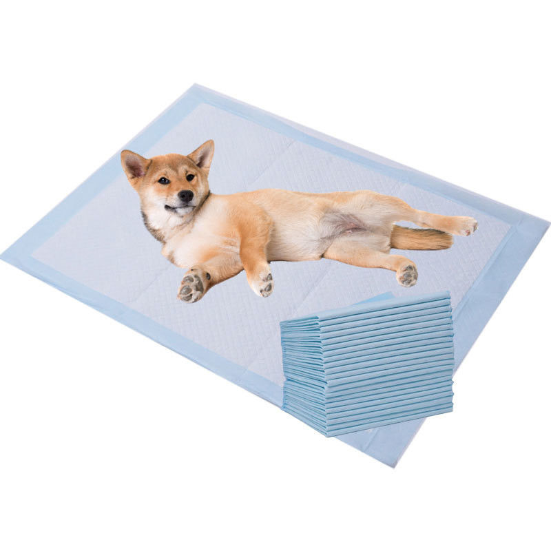 Customized Color Pet Pee Pads Super Absorbent 5 Layer Puppy Rabbit Cat Pee Pad