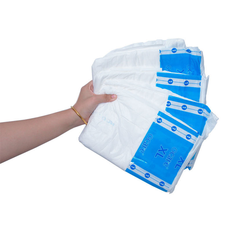 Non Woven Fabric Night Use Adult Disposable Underwear Incontinence Diapers With Tabs