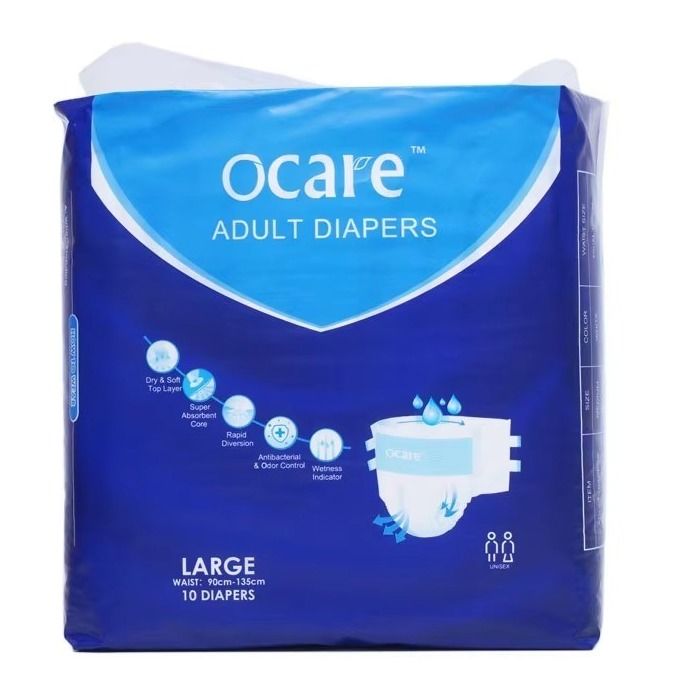 360 Ring Waist Adult Pull Up Incontinence Underwear For Seniors Size L CHS Certified