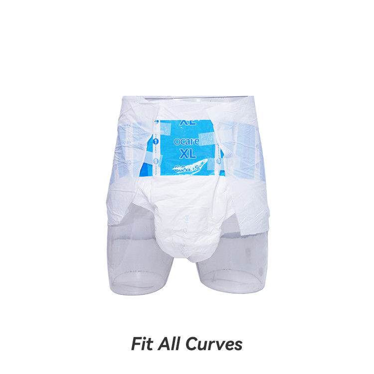 Wholesale Disposable Adult Diapers With Velcro Tabs For Elderly Men And Women In Bulk