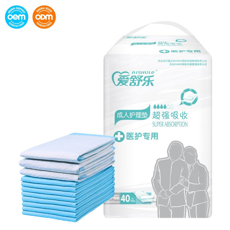 Wholesale 5 Ply Adults Disposable Bed Underpads For Elderly Men And Women