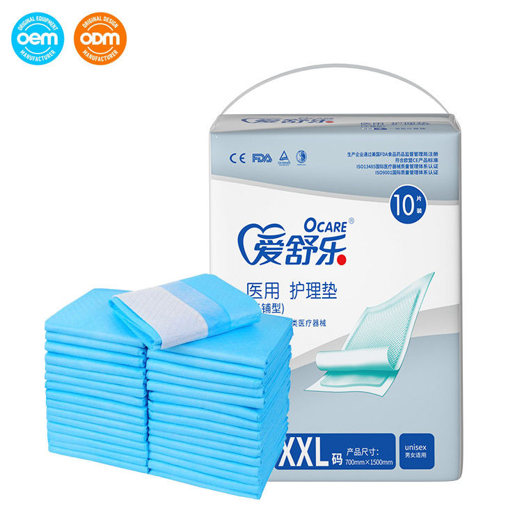Disposable Adult Bed Underpads Incontinence Pads for Elderly Men and Women