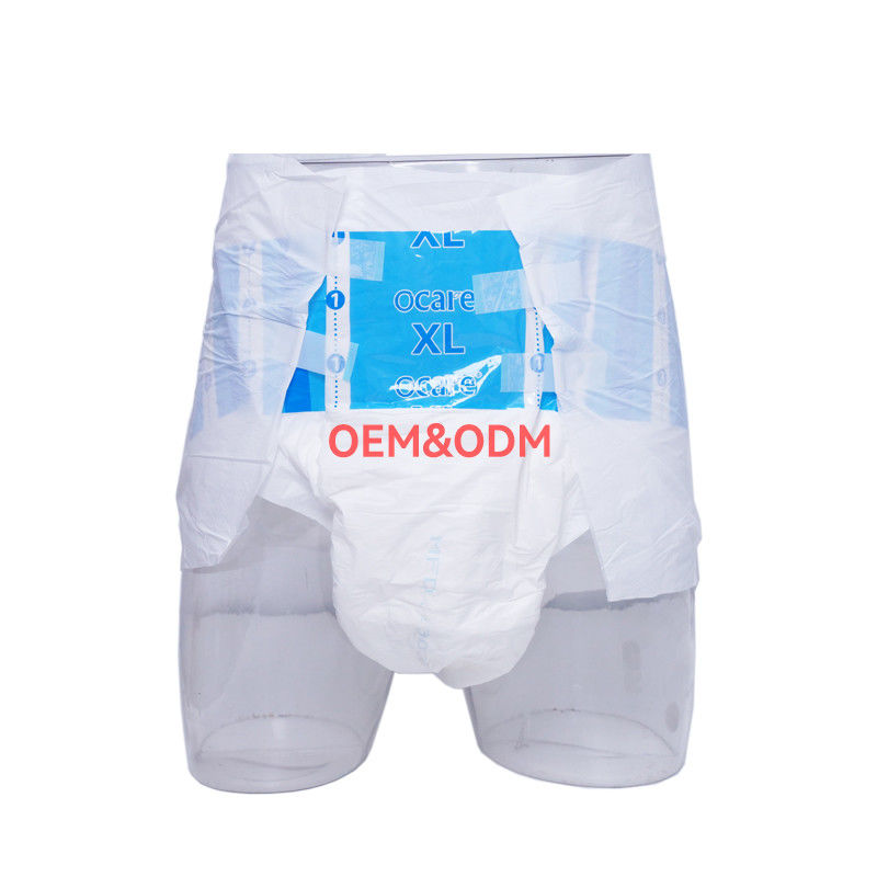 Wholesale Adult Disposable Underwear Incontinence Nappies People Care For Customized Orders