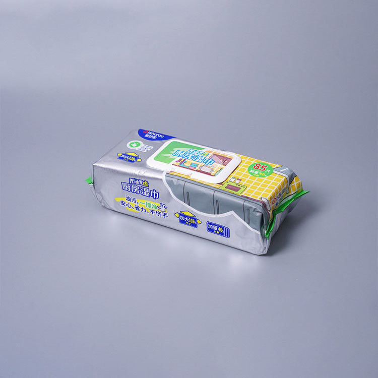 Thickened Oil Stain Kitchen Cleaning Wet Wipes Disposable Non-woven Cleaning Wet Wipes