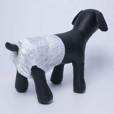 Female Disposable Pet Diaper High Absorbent For Dogs Non Woven Fabric