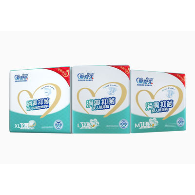 White Large Unisex Diapers Pull Up Incontinence Pants For Adults Dry Surface Absorption