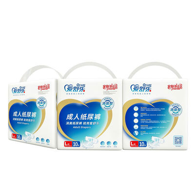 Disposable Unisex Super Absorbent Adult Diapers Incontinence Briefs M L XL XXL Size