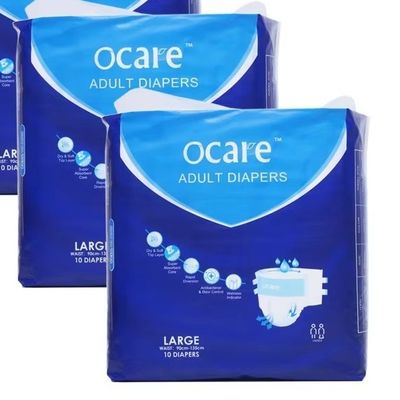 Leak Guard Disposable Unisex Adult Incontinence Nappies For The Elderly