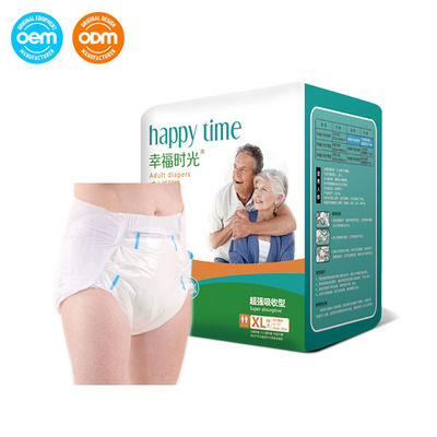 More Absorbent Overnight Adult Diapers Elderly People Disposable Incontinence Diaper